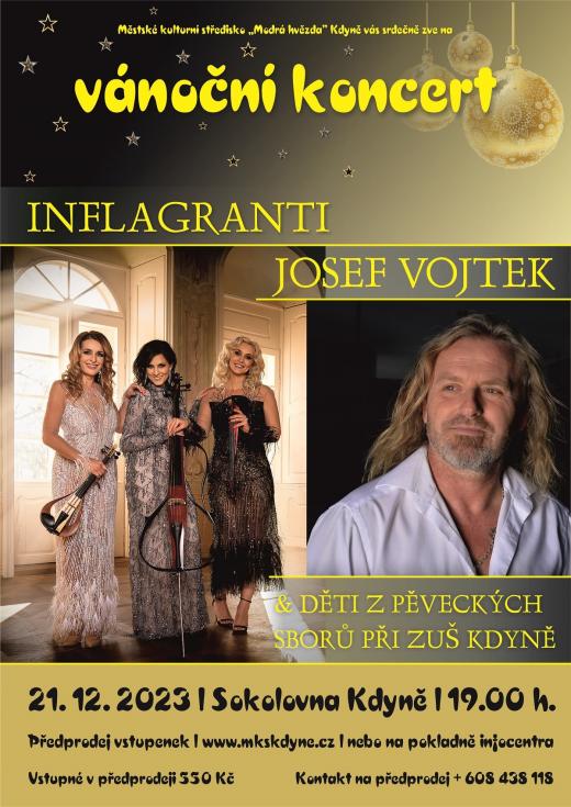 Vánoční koncert INFLAGRANTI a Josef Vojtek