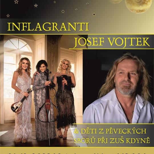 Vánoční koncert INFLAGRANTI a Josef Vojtek